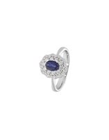 Ringe Giorgio Visconti Dame in Weißgold Zaffiro AB16586BZ - AB16586BZ